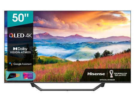 Hisense 50A7GQ 50 QLED 4K UHD HDR Smart TV Reacondicionado For Discount