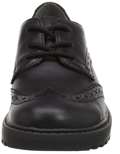 Geox J Casey Girl N, Zapatos Brogue, Negro (Black), 28 EU For Sale