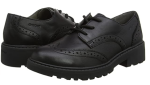 Geox J Casey Girl N, Zapatos Brogue, Negro (Black), 28 EU For Sale