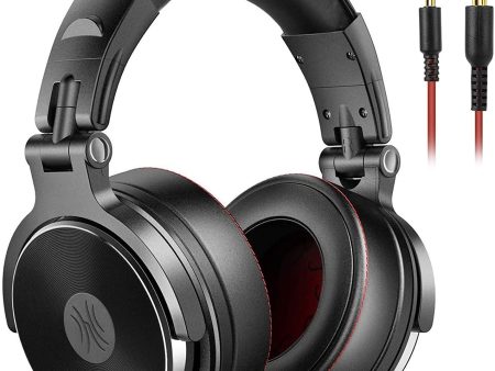 OneOdio Cascos DJ Sobre la Oreja, Auriculares Hifi de Estudio Hi-Res para Podcast, Móvil, PC, 50mm Controladores, Orejeras Proteicas, 6, 35 y 3, 5 mm, Pro50 Reacondicionado Sale