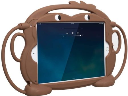 Sileu Funda Tablet e iPad Carcasa de Silicona para Niños - Resistente a Golpes y Caídas, Irrompible - Mono Marrón - Universal, 7.0 Pulgadas For Discount