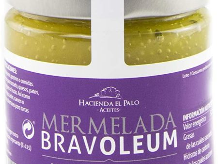 Bravoleum Arbequina Mermelada de Aceite de Oliva Virgen Extra 225 G 220 g Embalaje Deteriorado Sale