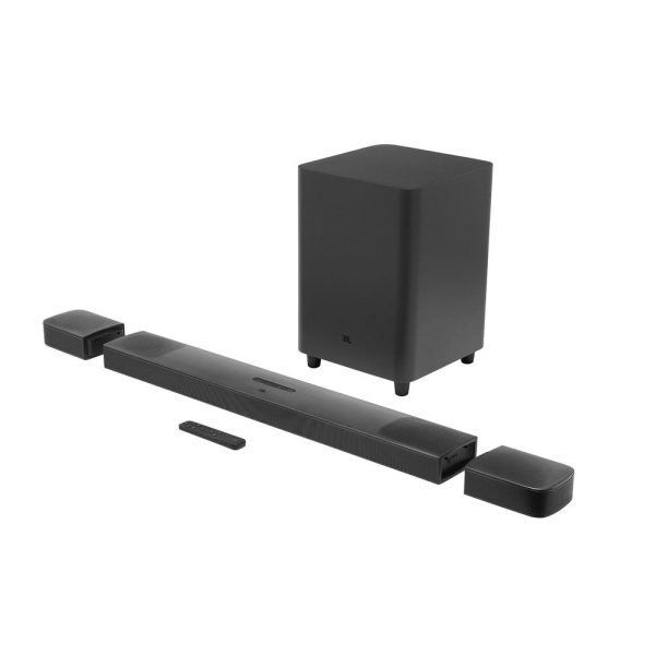 JBL Bar 9.1 Barra Sonido Dolby Atmos, Subwoofer y 2 Altavoces, Negro Embalaje Deteriorado Online now